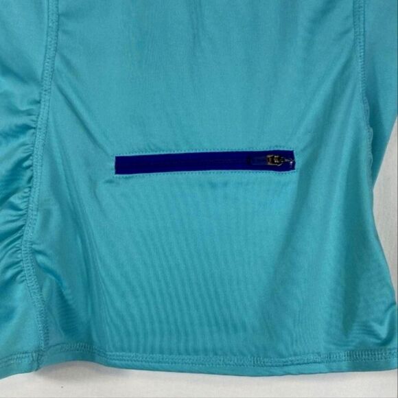 Athleta Quarter Zip Top Teal Size XSMALL - Picture 7 of 10